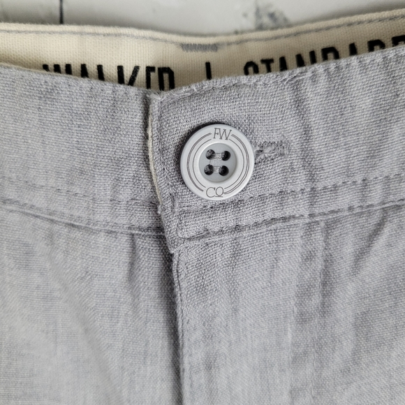 WALKER STANDARD | flat front casual shorts - Picture 2 of 5